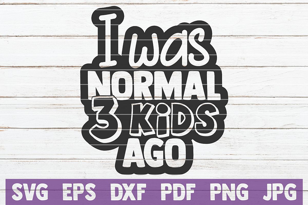 I Was Normal 3 Kids Ago example image 1