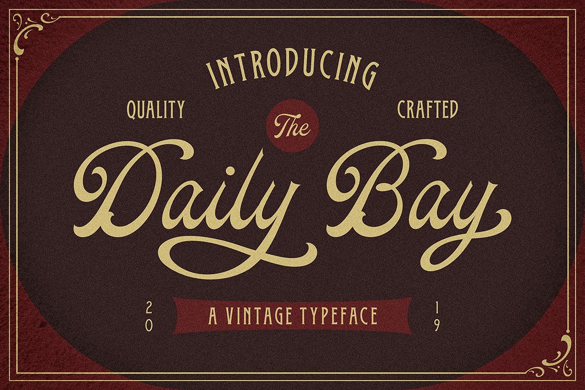Daily Bay Font Duo Extras! example image 1