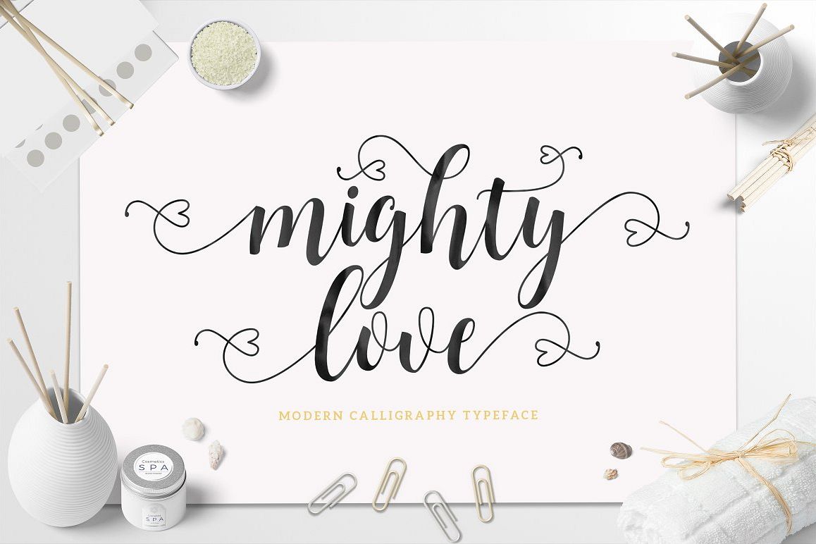 Mighty Love Script example image 1