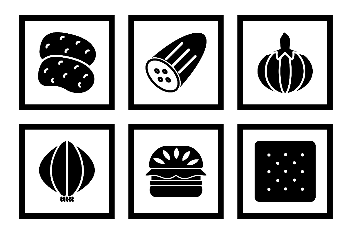 Set Of Food Icons example image 1