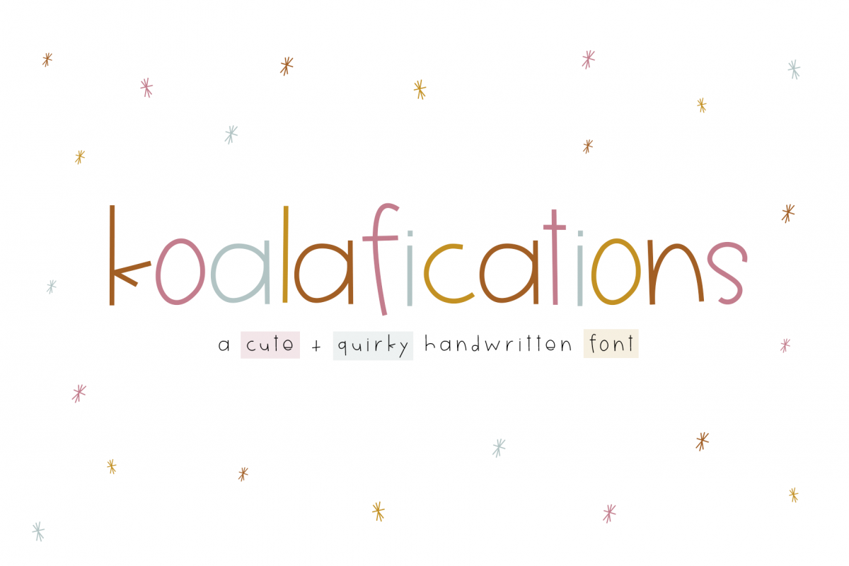 Koalafications - A Cute Handwritten Font example image 1