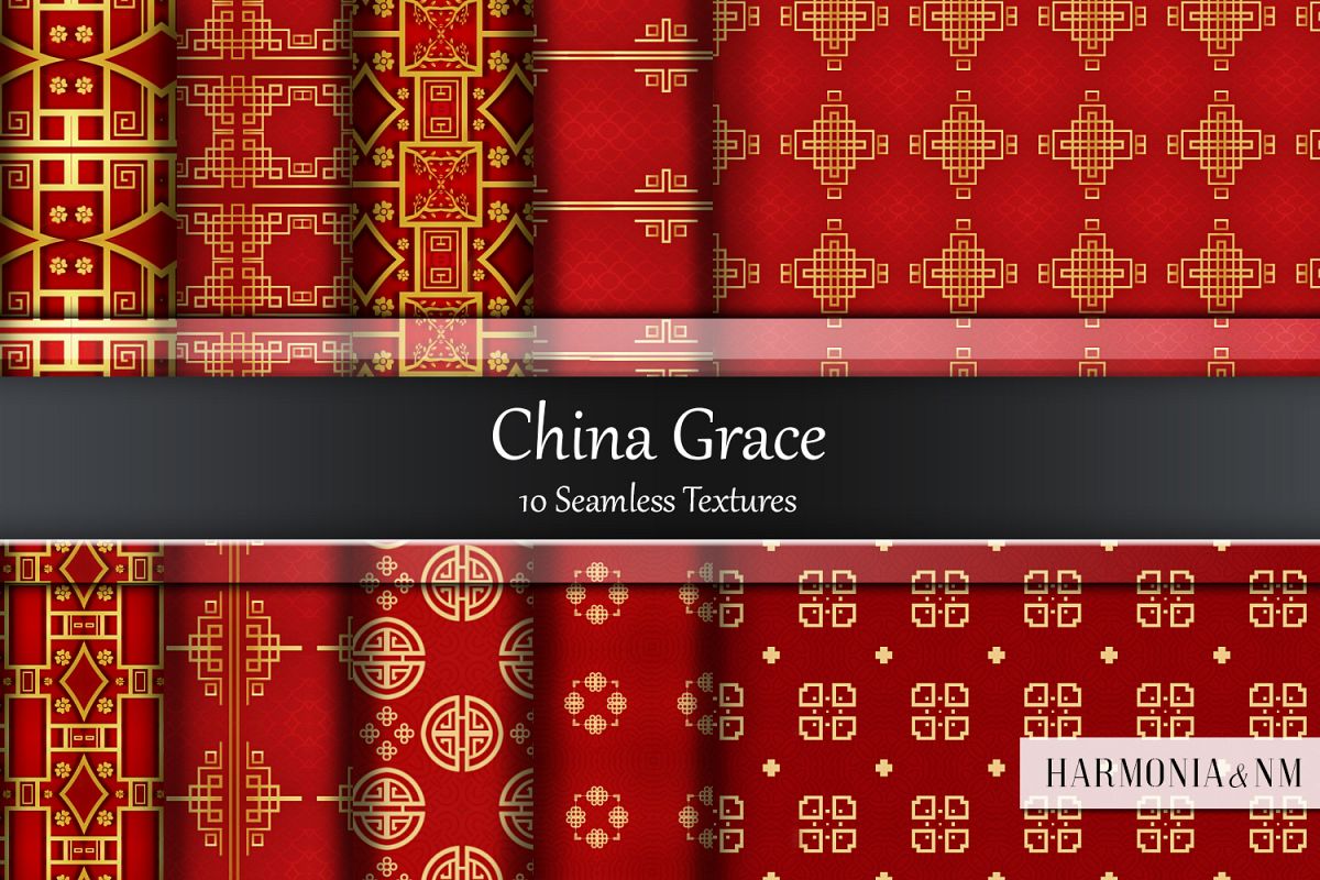 China Grace 10 Seamless Textures example image 1