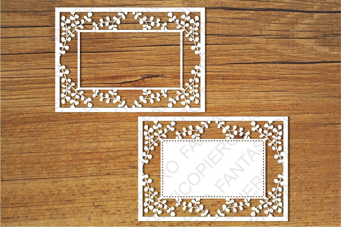 Ornamental Frame 1 SVG files for Silhouette and Cricut. example image 1