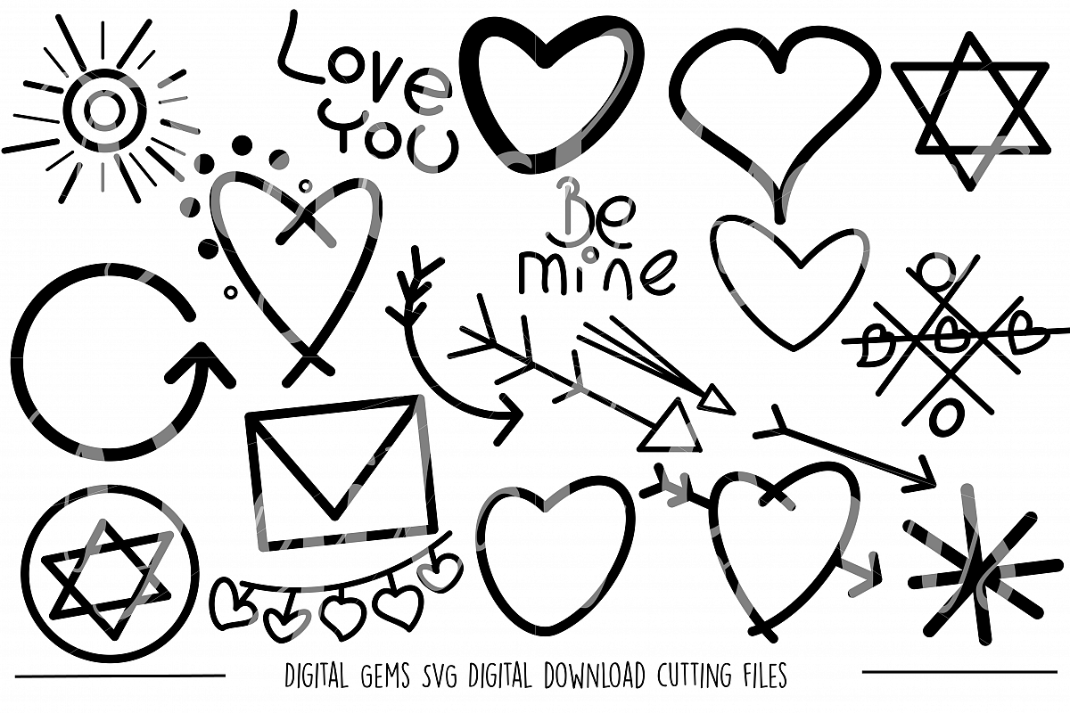 Doodle SVG / PNG Files example image 1