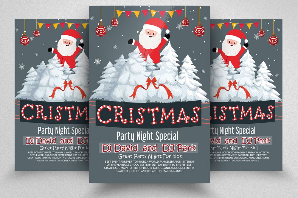 Merry Christmas Flyer example image 1