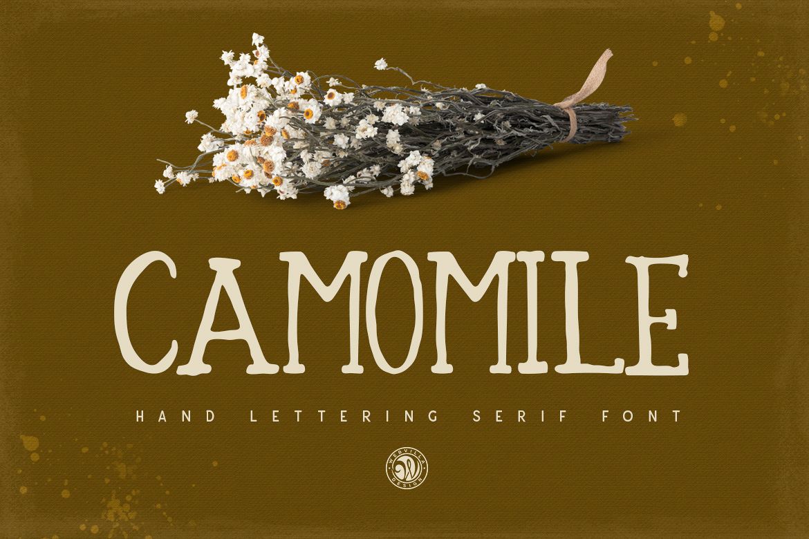 Camomile Font example image 1