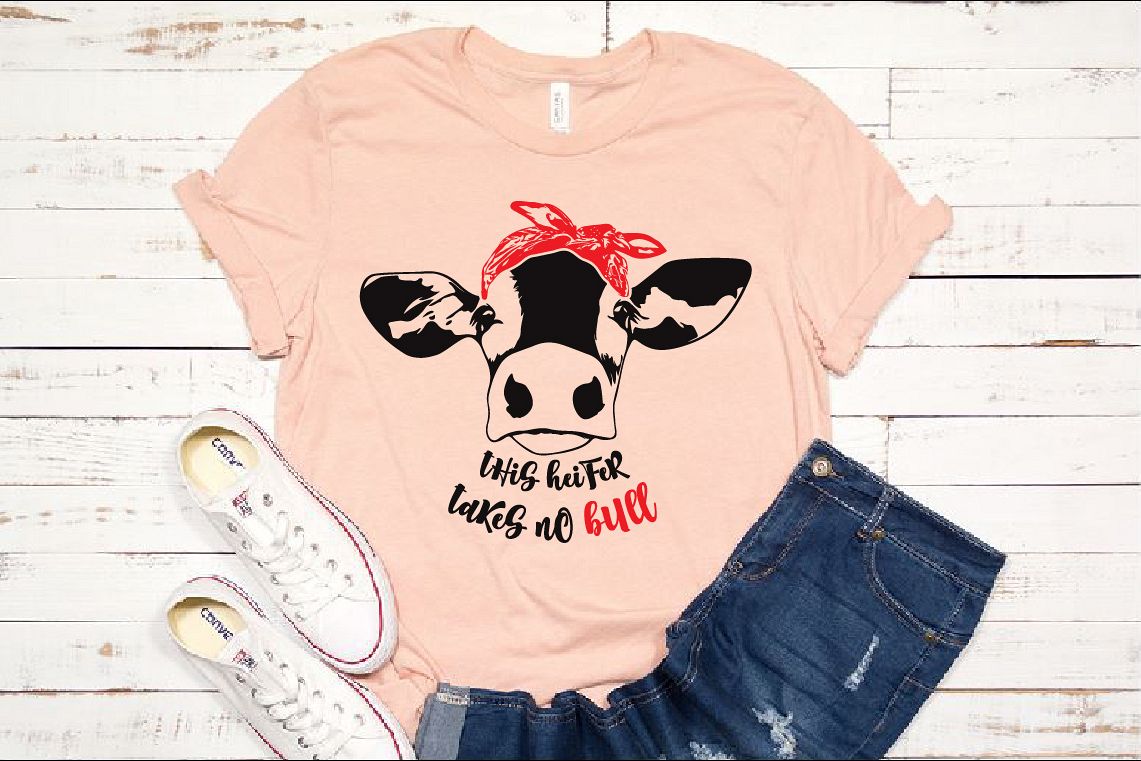 Download This Heifer takes no Bull SVG Heifer Cow svg Bandana 1474s ...