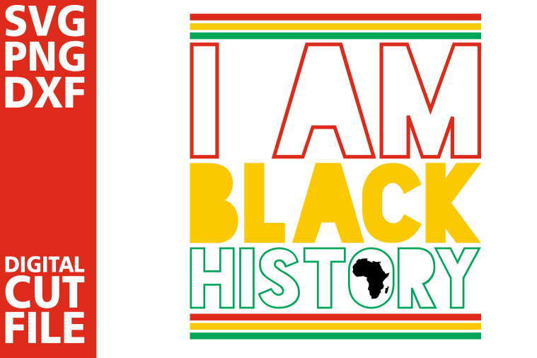 Download I am black history svg, Africa vector, Melanin, Black ...