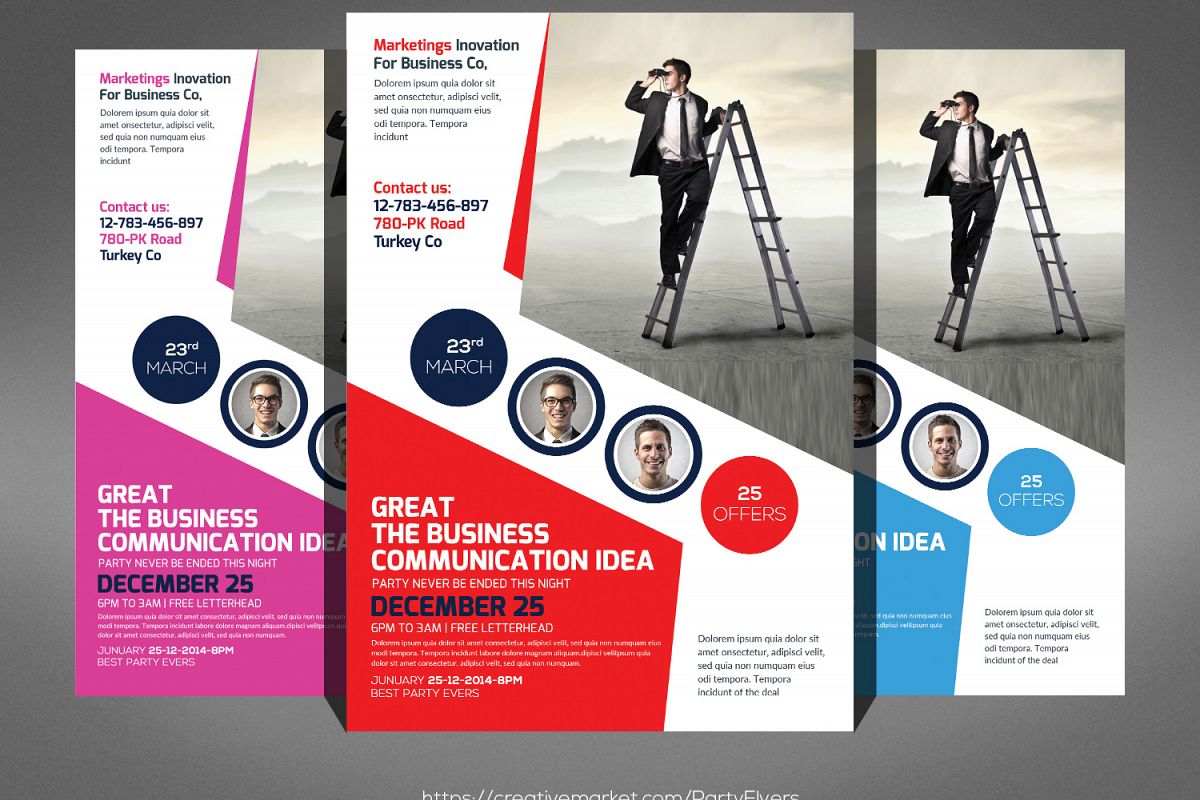company flyer template