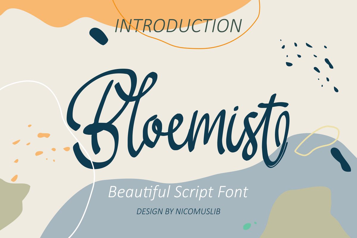 Bloemist Font example image 1