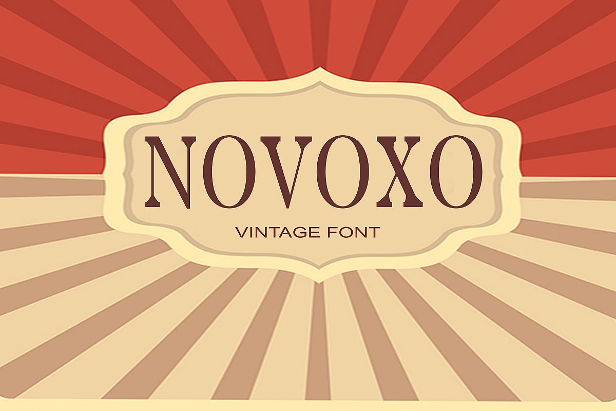 Novoxo Font example image 1