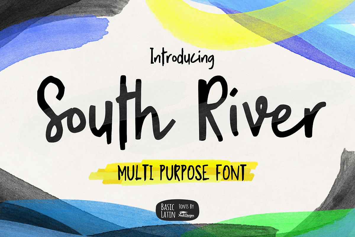 South River Font example image 1