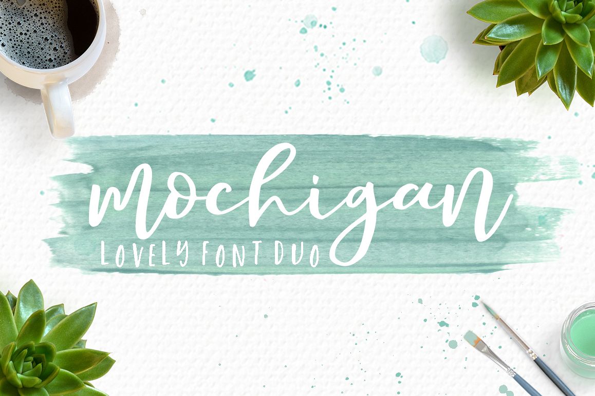 Mochigan Font Duo example image 1
