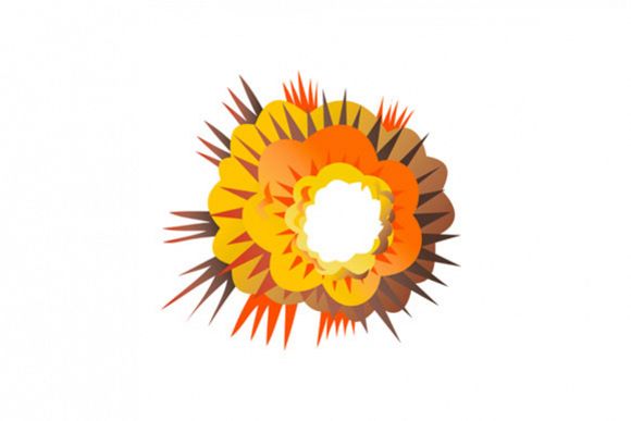 Bomb Explosion Retro example image 1