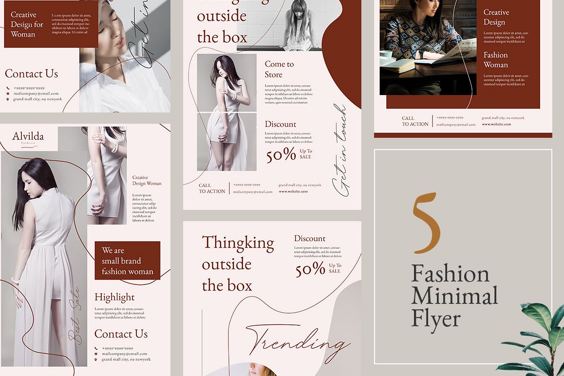 Alvida Flyer Templates example image 1