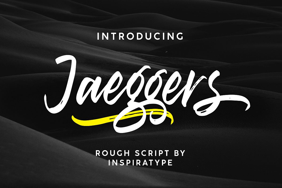 Jaeggers - Rough Script example image 1