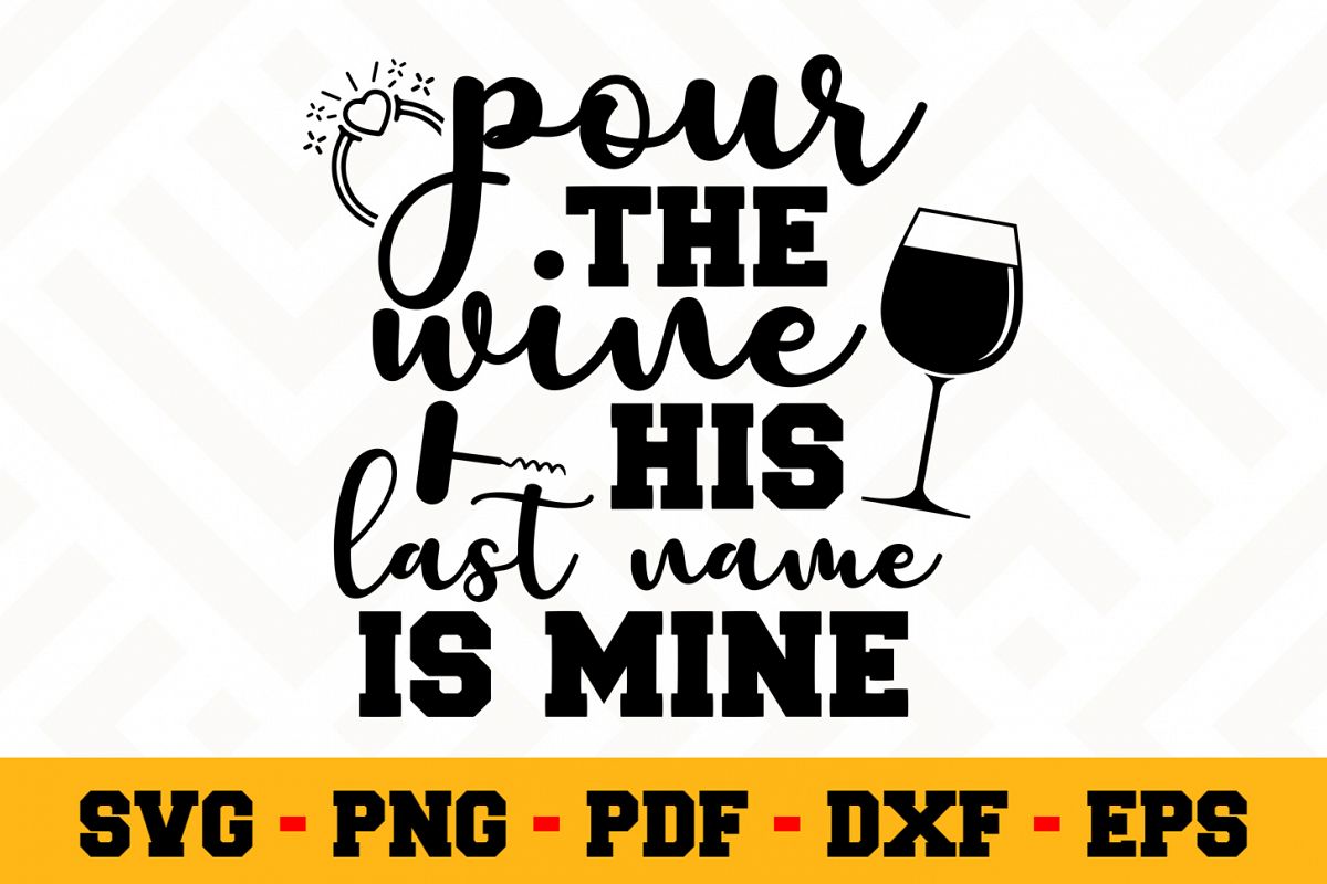 Bride SVG Design n632 | Wedding SVG Cut File example image 1