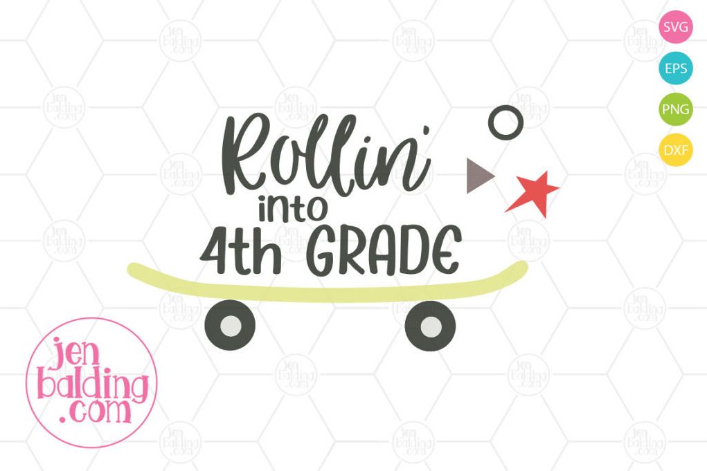 Rollin' Into School SVG Set example image 1