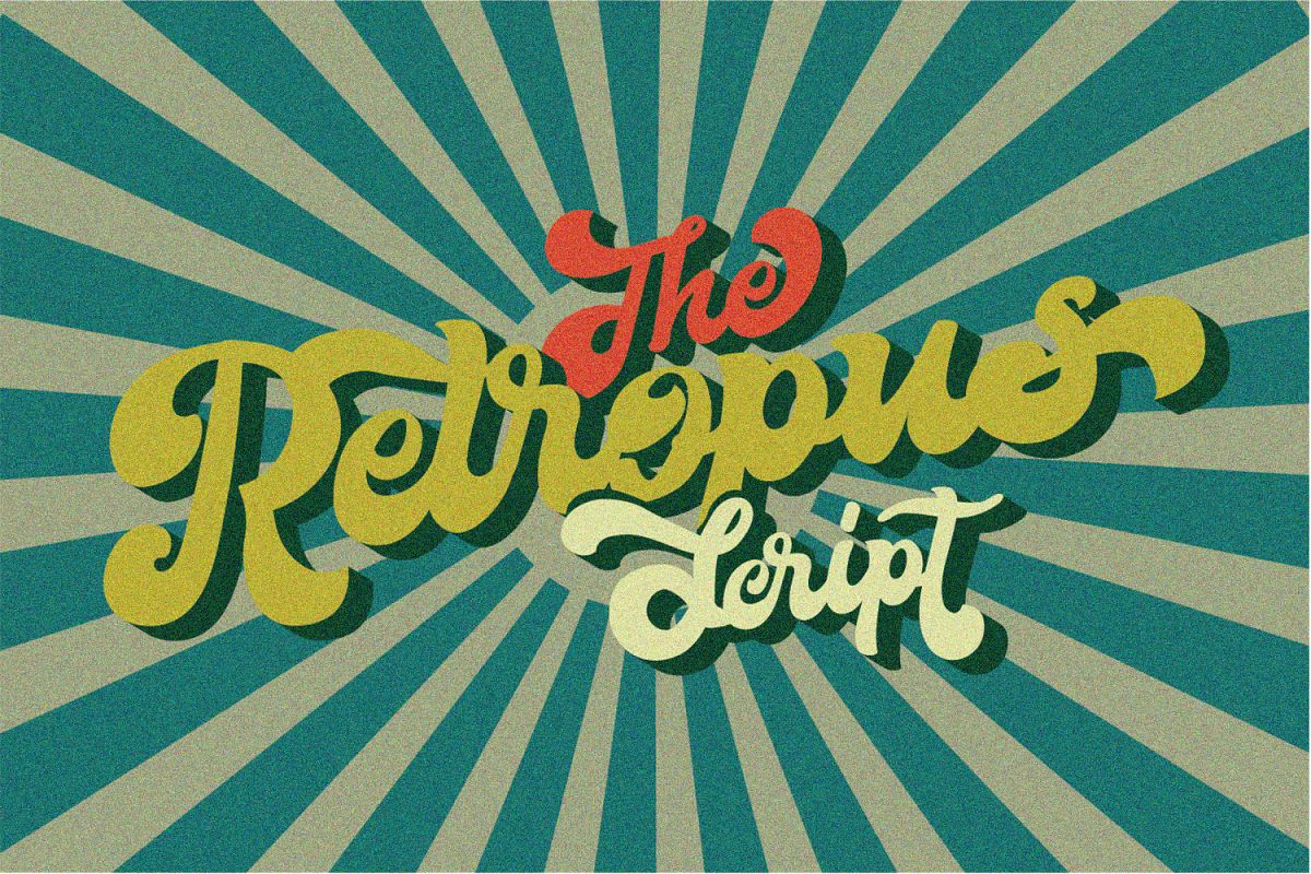 The Retropus Font example image 1