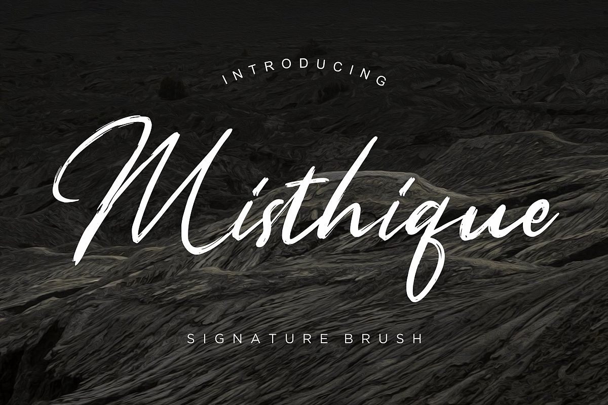 Misthique Signature Brush example image 1