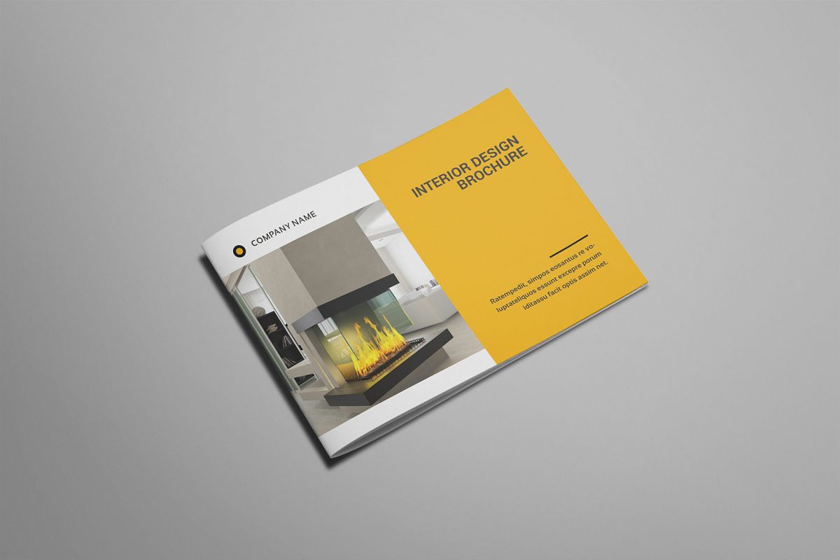 Intersign Interior Design Brochure Template