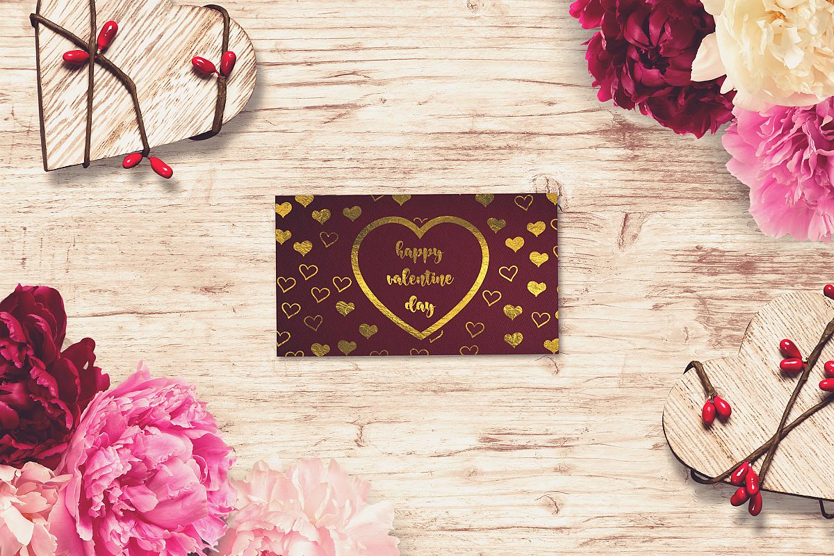 Valentine Card Mock-up #17 example image 1