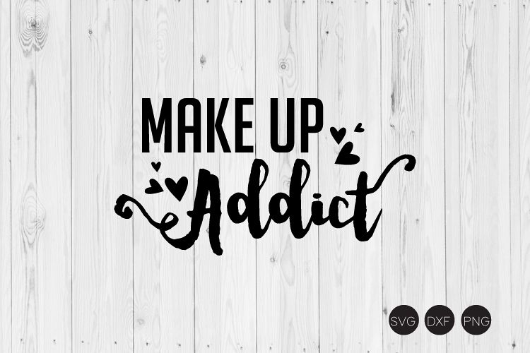 Make Up Addict SVG example image 1