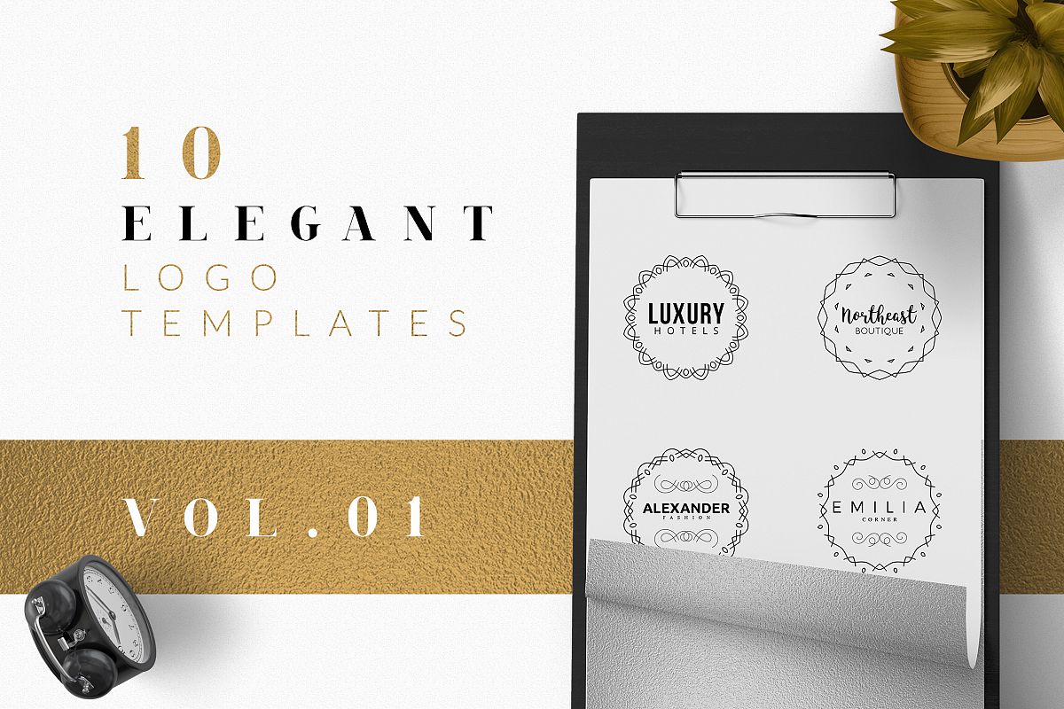 10 Elegant Logo Designs example image 1