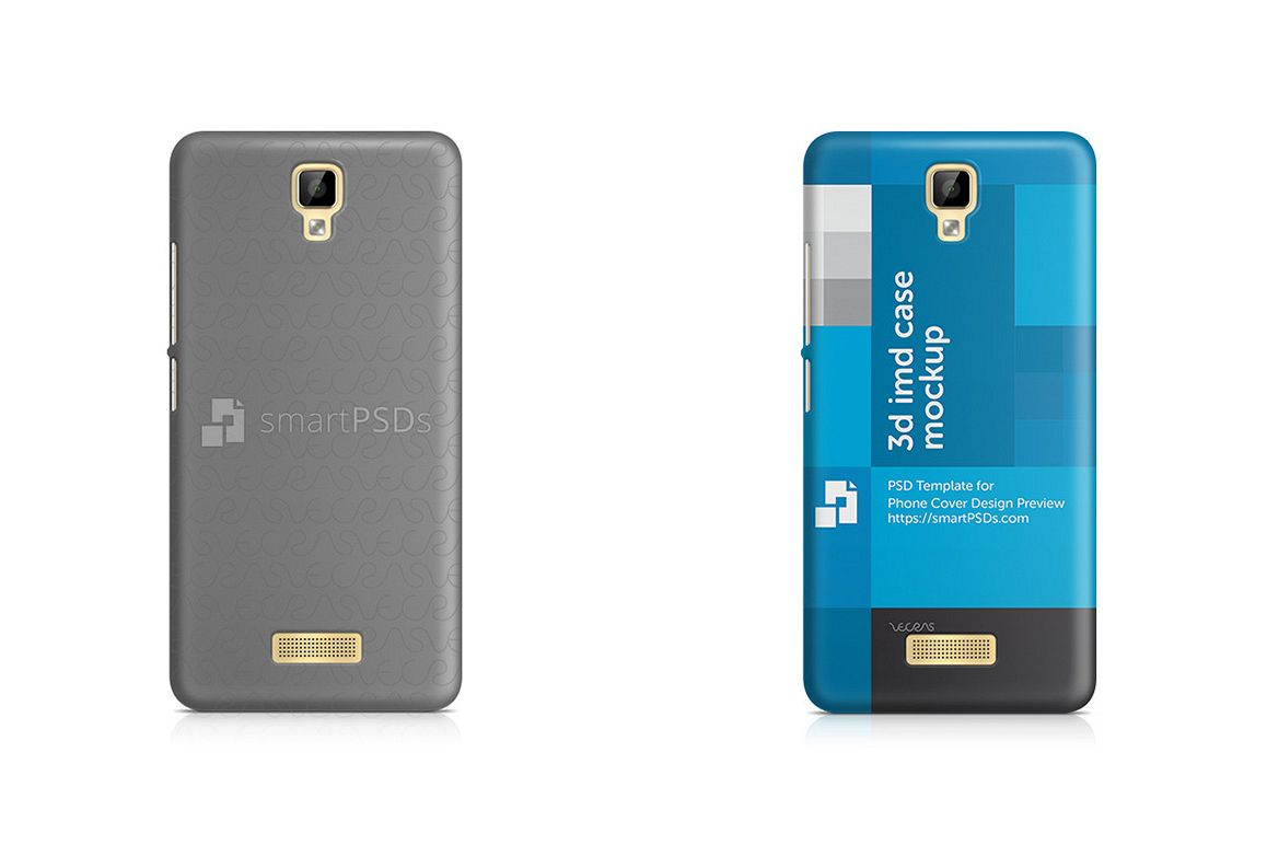Gionee P7 Max 3d IMD Mobile Case Design Mockup 2016 example image 1