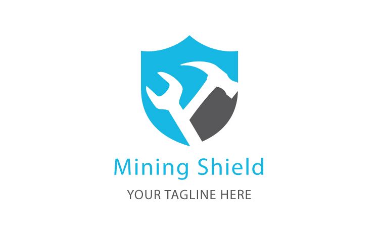 Mining Shield Logo example image 1