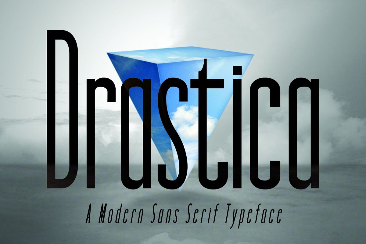 DRASTICA, A Modern Typeface example image 1