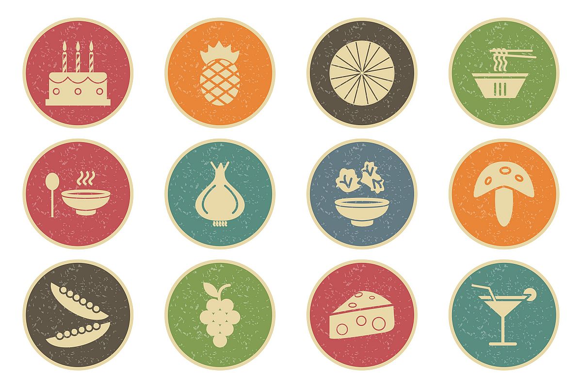 Set Of Food Icons example image 1