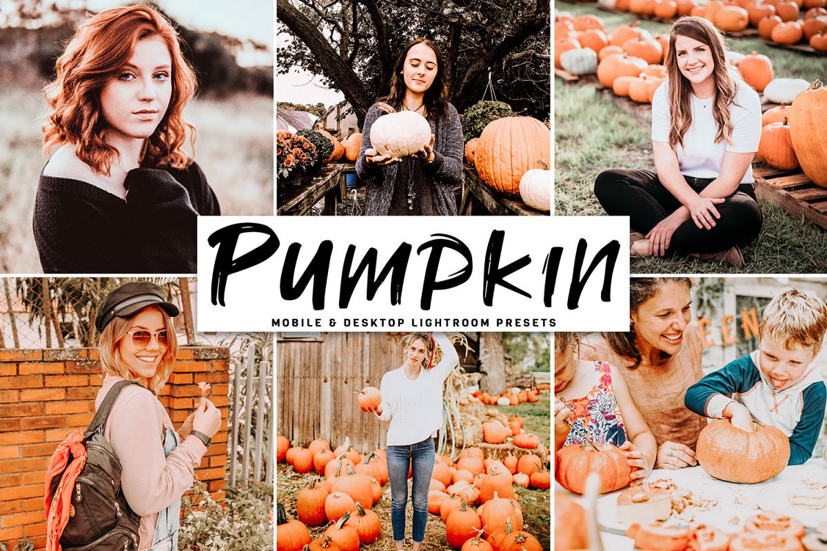 Pumpkin Mobile & Desktop Lightroom Presets example image 1