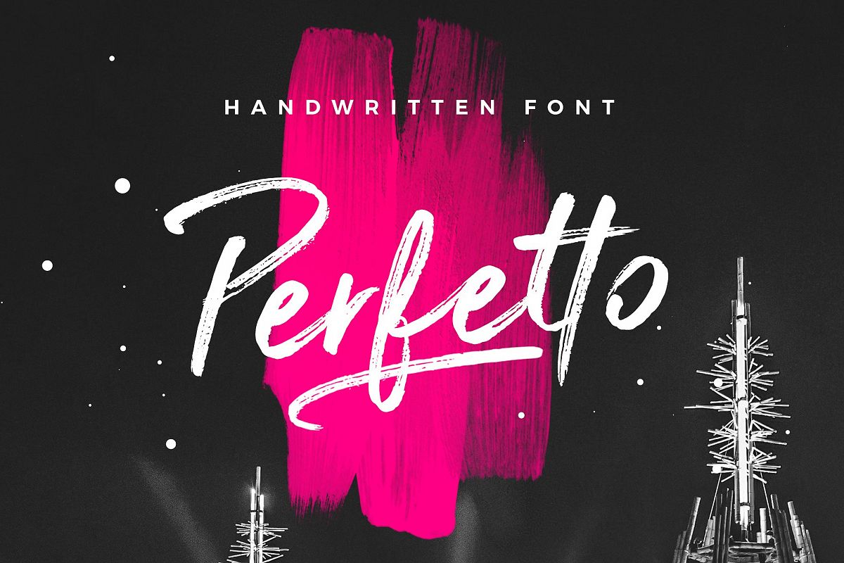 Perfetto Brush Font example image 1