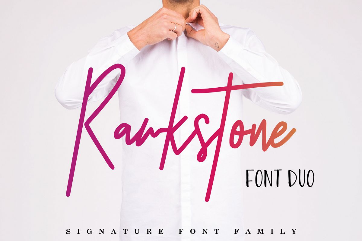 Rawkstone Font Duo example image 1