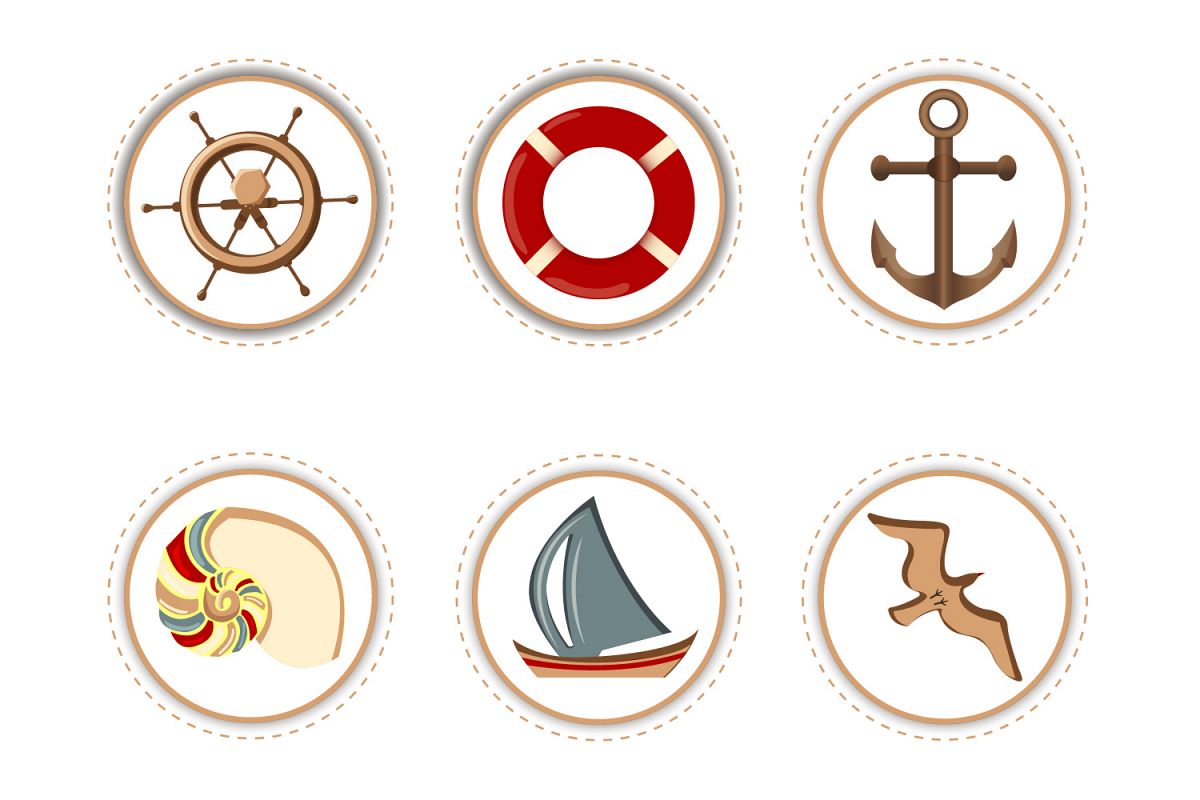 Marine Attributes - Stickers example image 1