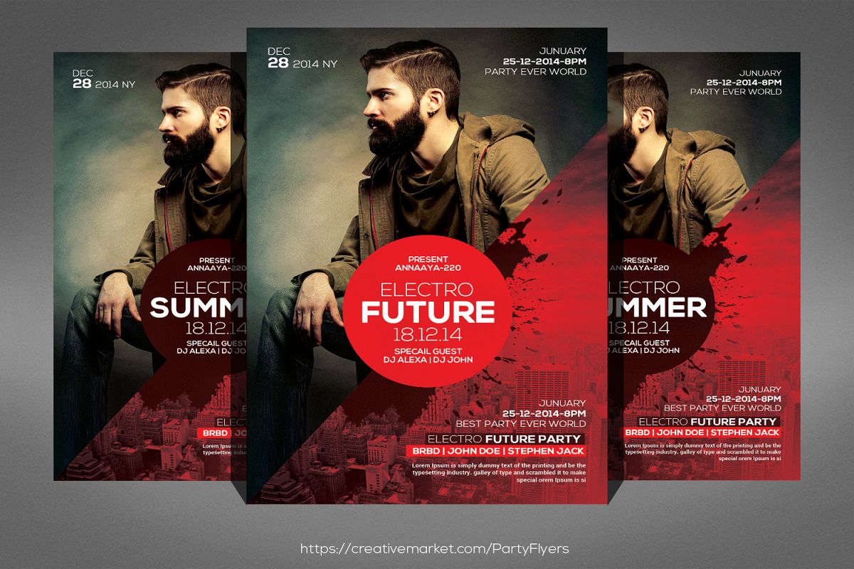 Guest Dj Flyer Party example image 1