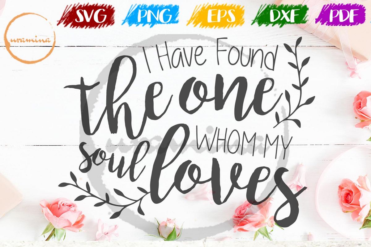 I Have Found The One Valentine SVG PDF PNG example image 1