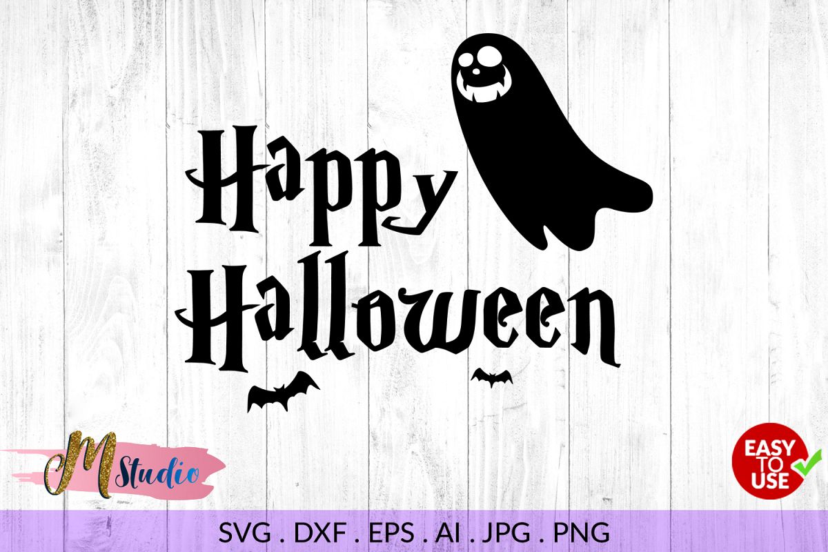 Download Happy halloween svg, for Silhouette Cameo or Cricut