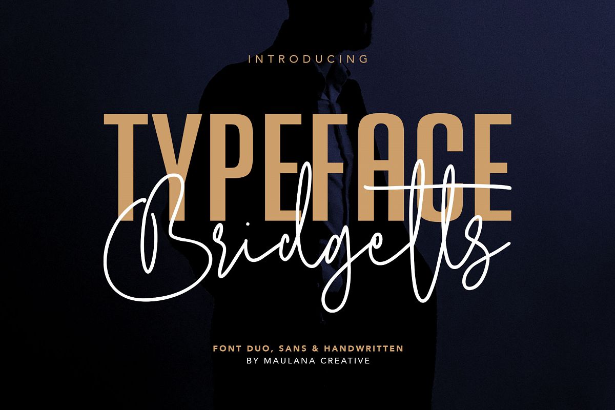 Bridgetts Typeface Free Sans Serif example image 1