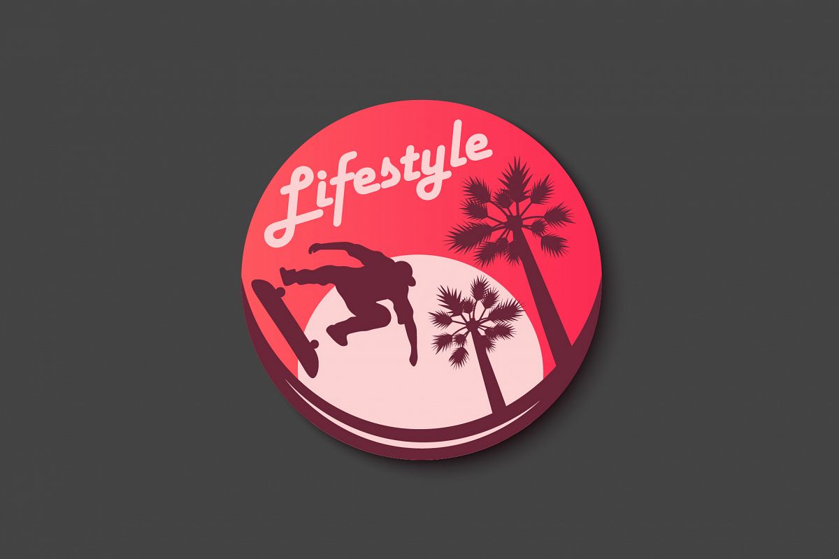 Skateboarding Sticker example image 1