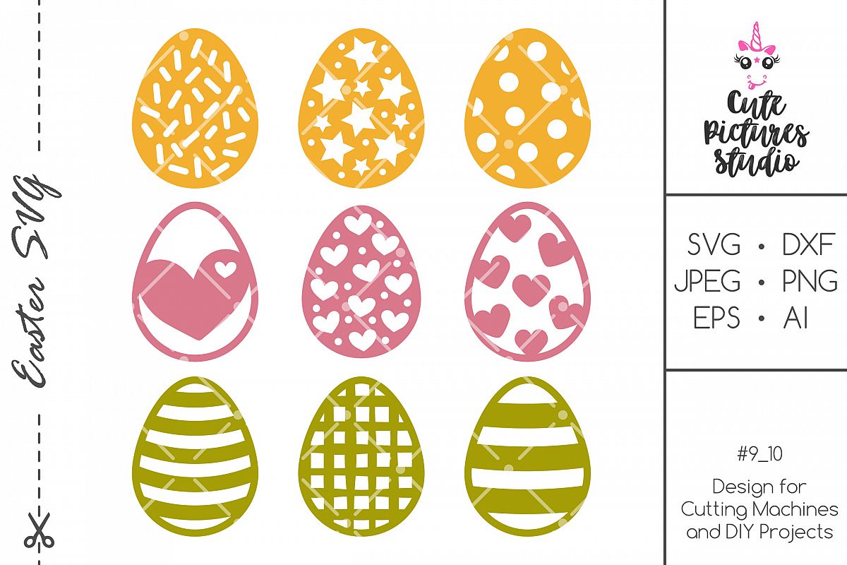 Download Easter Egg Svg Cut File Bundle Easter Egg Png Clip Art