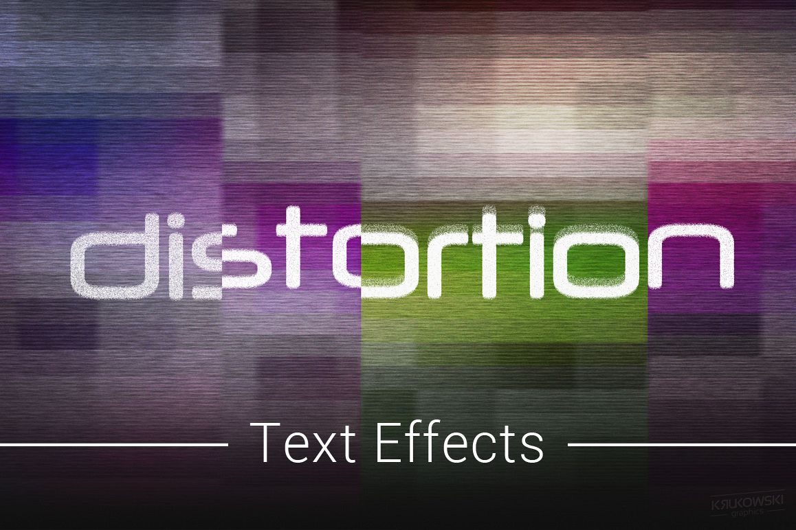 Digital Distortion Text Effects example image 1