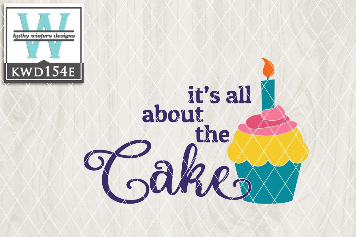 Birthday Cutting File KWD154E example image 1