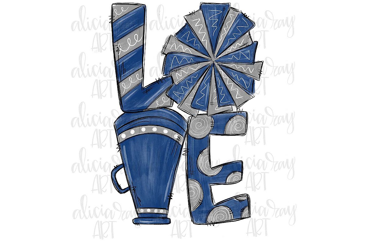 Cheer Love Navy and Gray example image 1