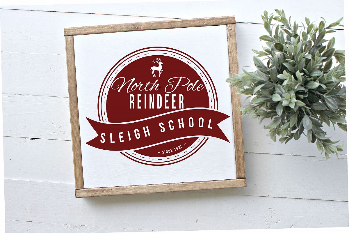 Sleigh School SVG example image 1