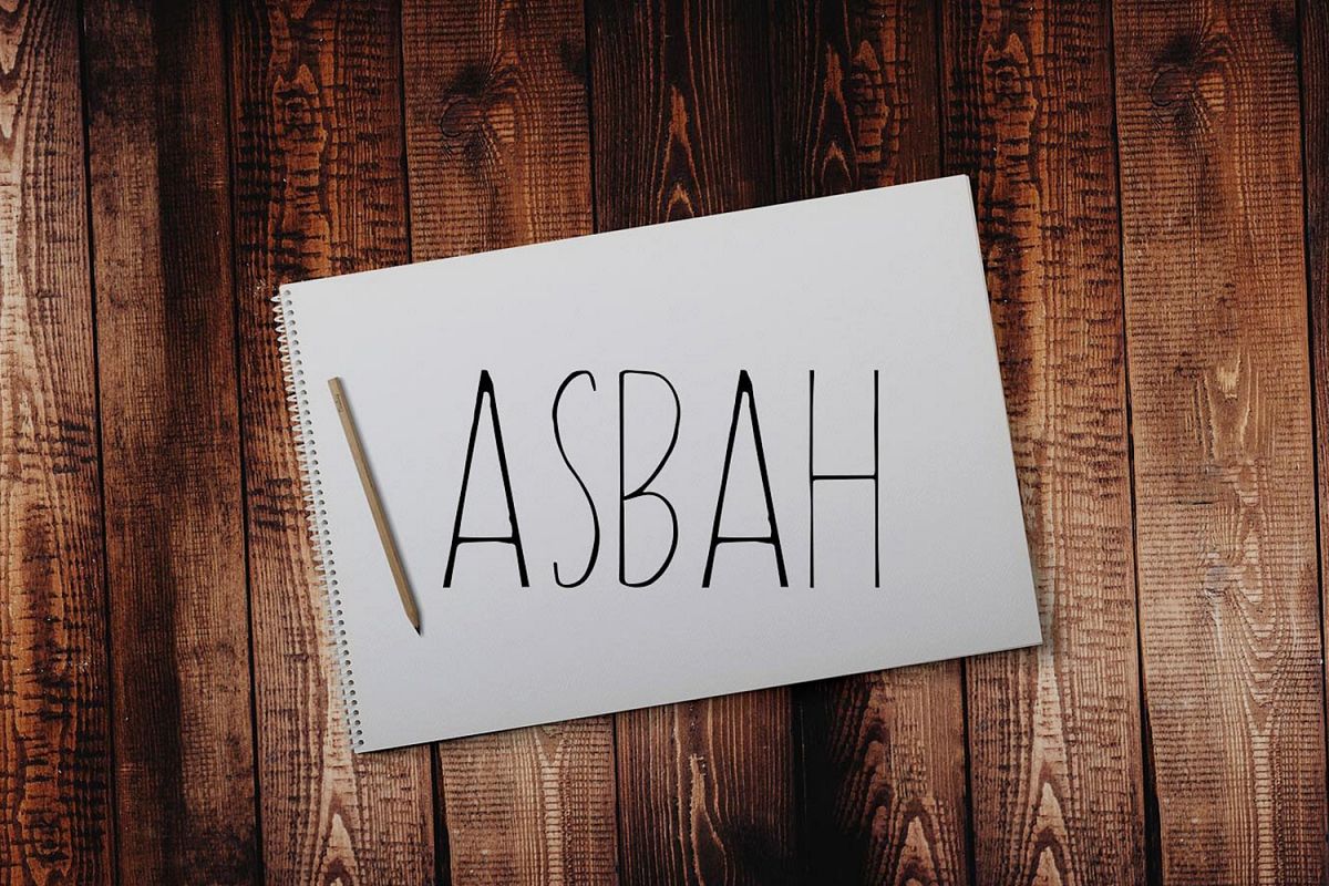 Asbah Serif Font example image 1