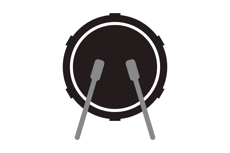 Drum icon example image 1