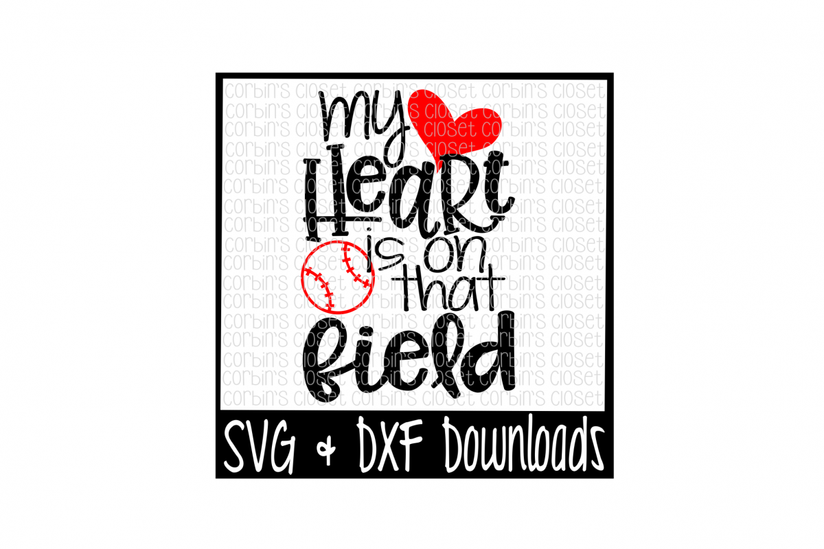 Download Baseball Mom SVG * Baseball SVG * My Heart Is On That ...