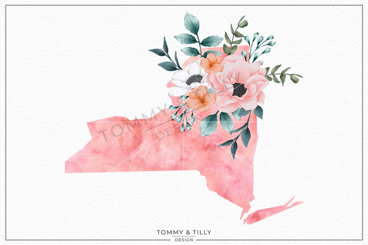 New York State - Sublimation | PNG | Clipart example image 1